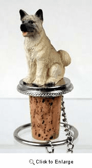 Akita Bottle Stopper (Fawn)