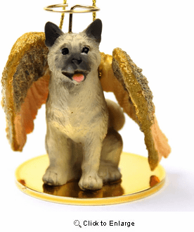 Akita Christmas Ornament Angel