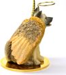 Akita Christmas Ornament Angel