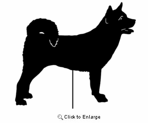 Akita Garden Stake