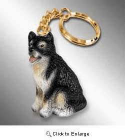 Alaskan Malamute Keychain