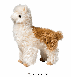 "Alice"  Alpaca Plush 10.5" by Douglas Toy