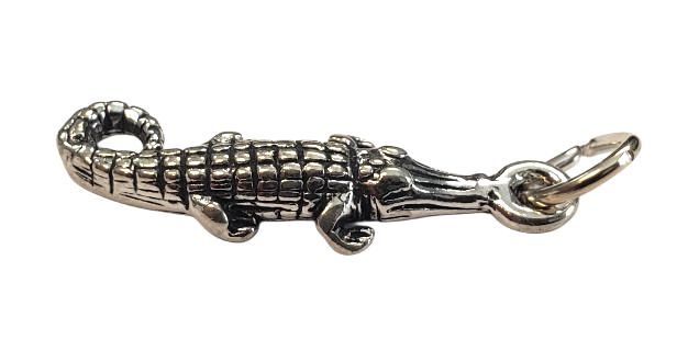 Alligator Sterling Silver Charm