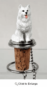 American Eskimo Dog Bottle Stopper