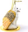 American Eskimo Dog Christmas Ornament Angel