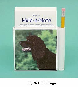 American Water Spaniel Hold-a-Note