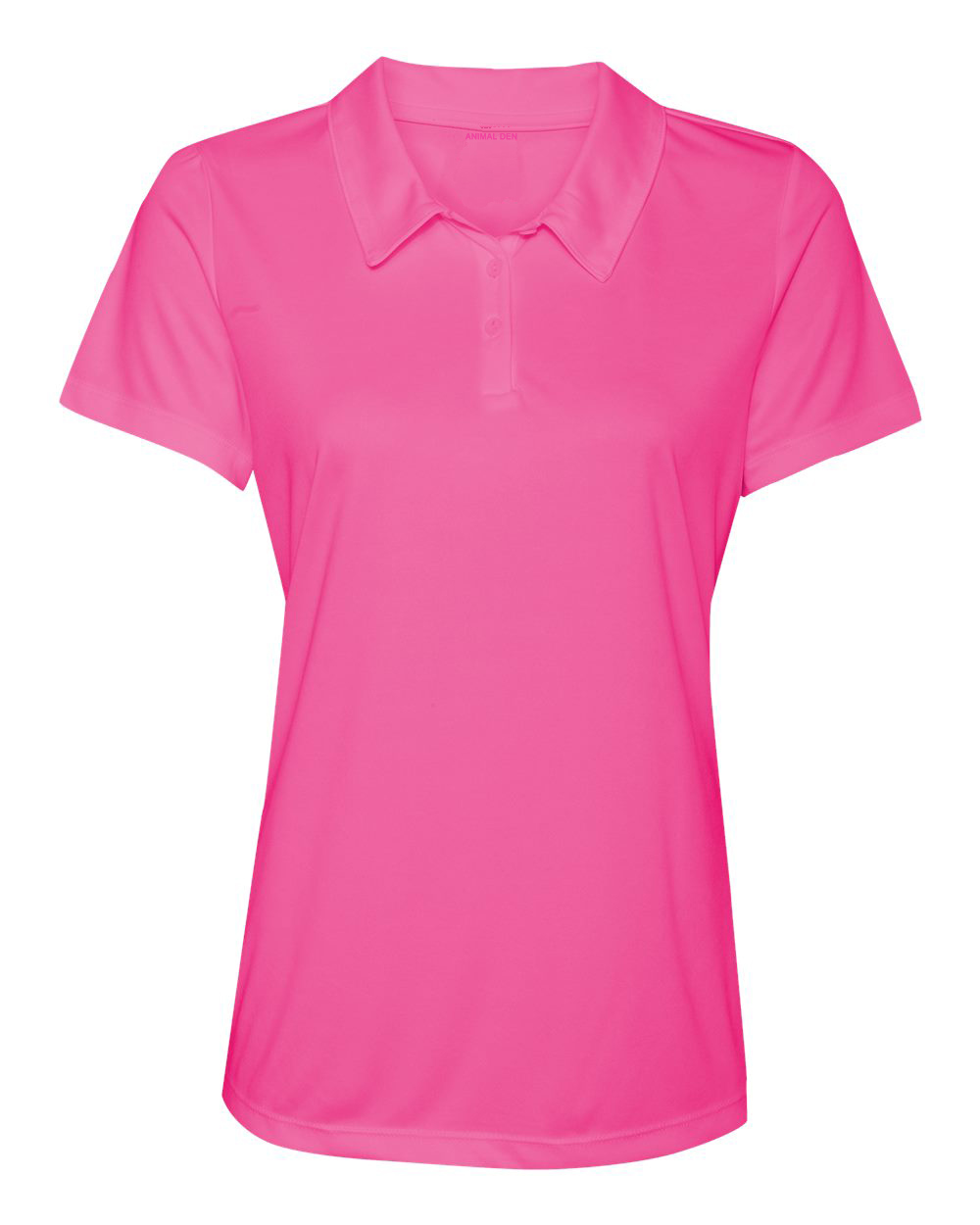 Animal Den Women's Dry-Fit Golf Polo Shirts 3-Button Golf Polo