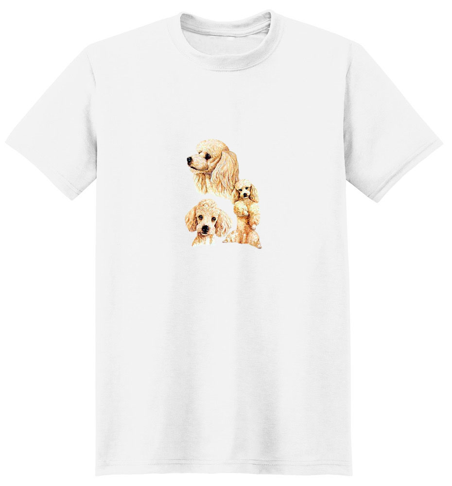 Apricot Poodle T-Shirt - Best Friends