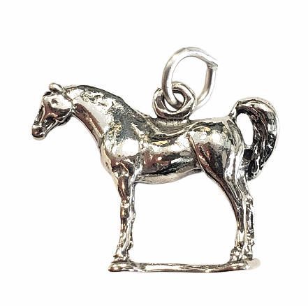 Arabian Horse Sterling Silver Charm