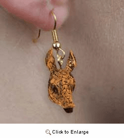 Armadillo Authentic Earrings