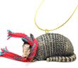 Armadillo Tiny One Christmas Ornament