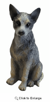 Australian Cattle Dog, Blue (Large One) Figurine