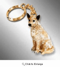 Australian Cattle Dog Keychain