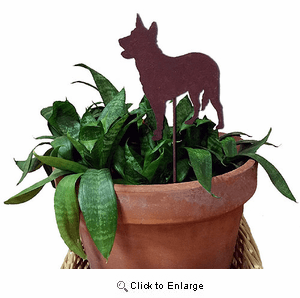 Australian Cattle Dog Plant Stake