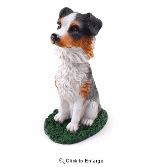 Australian Shepherd Bobblehead Blue