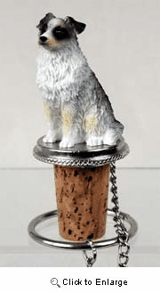 Australian Shepherd Bottle Stopper
