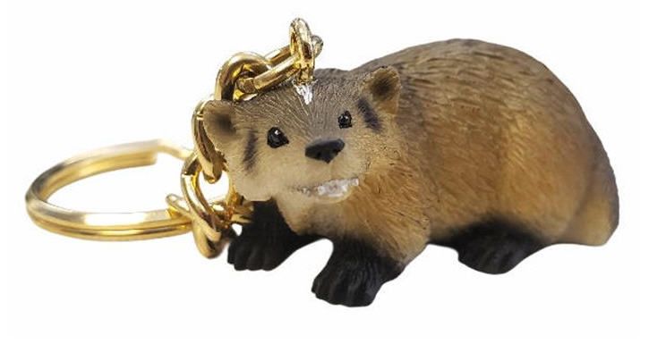 Badger Keychain