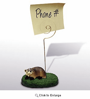 Badger Note Holder