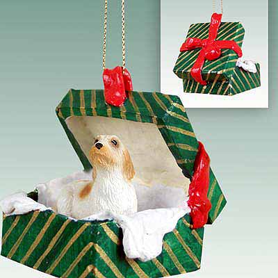 Basset Griffon Vendeen Gift Box Christmas Ornament