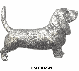 Basset Hound Pin