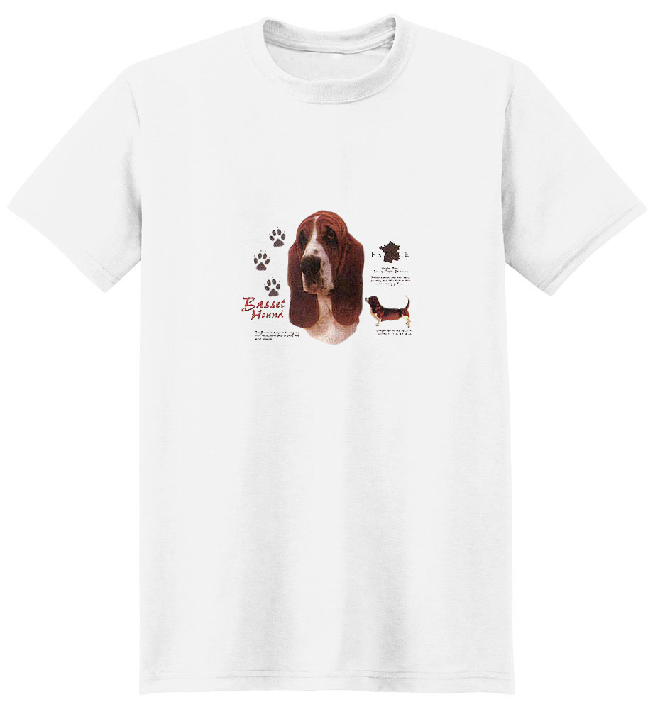 Basset Hound T-Shirt - History Collection