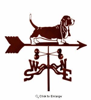 Basset Hound Weathervane