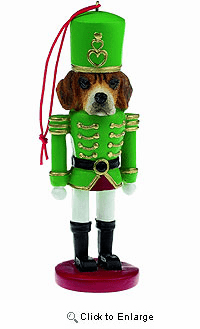 Beagle Ornament Nutcracker