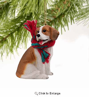 Beagle Tiny One Christmas Ornament