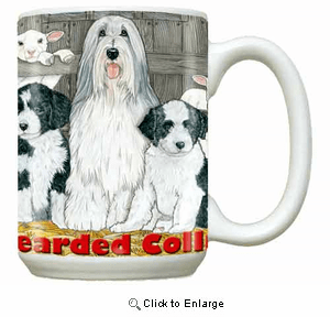 Bearded Collie Coffee Mug