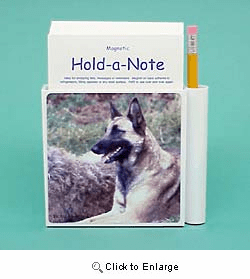 Belgian Malinois Hold-a-Note