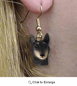 Belgian Tervuren Authentic Earrings