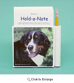 Bernese Mountain Dog Hold-a-Note