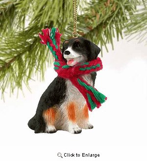 Bernese Mountain Dog Tiny One Christmas Ornament