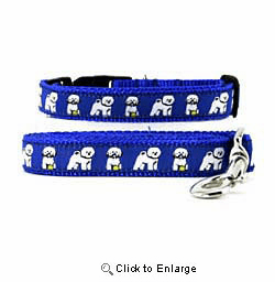 Bichon Frise Collar & Leash