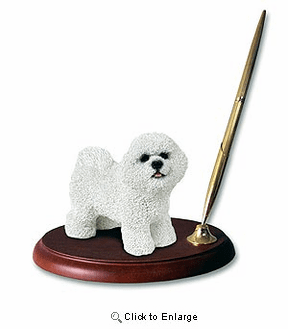Bichon Frise Pen Holder