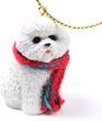 Bichon Frise Tiny One Christmas Ornament