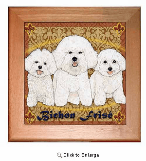 Bichon Frise Trivet
