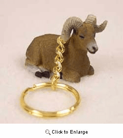 Big Horn Sheep Keychain