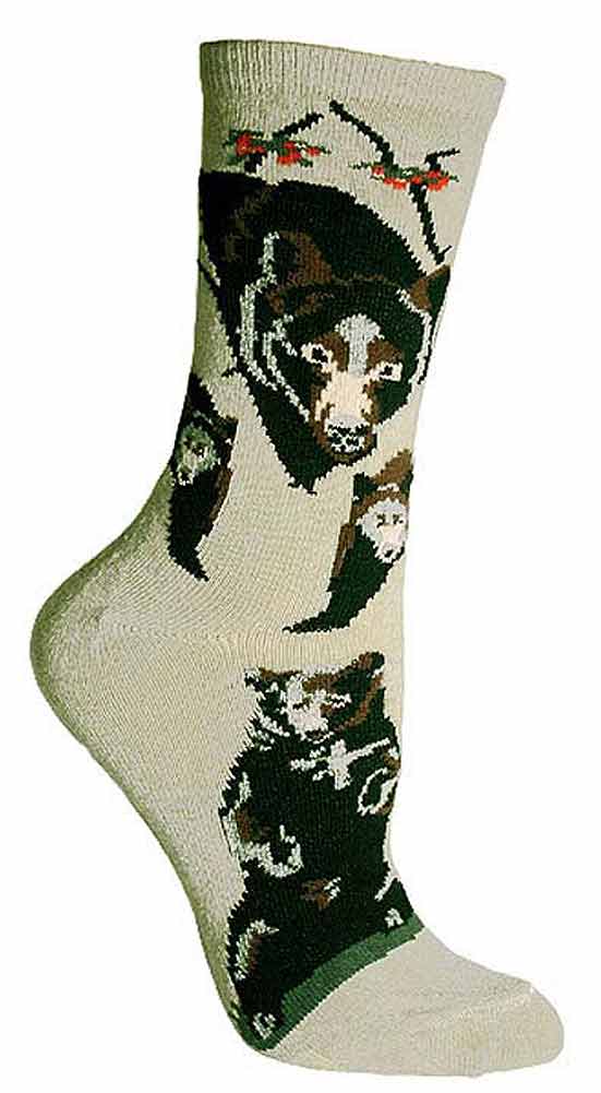 Black Bear Socks, Sock, Black Bear Gifts