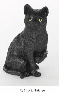 Black Cat (Large One) Figurine 2.25"