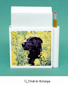 Black Lab Hold-a-Note