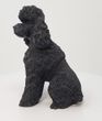 Black Poodle Figurine