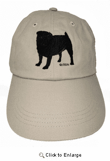 Black Pug Hat