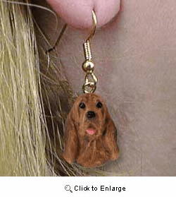 Bloodhound Authentic Earrings