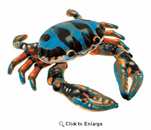 Blue Crab Plush 6"