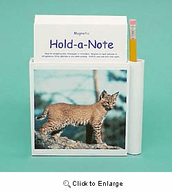 Bobcat Hold-a-Note