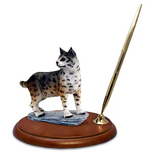 Bobcat Pen Holder