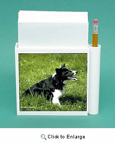 Border Collie Hold-a-Note