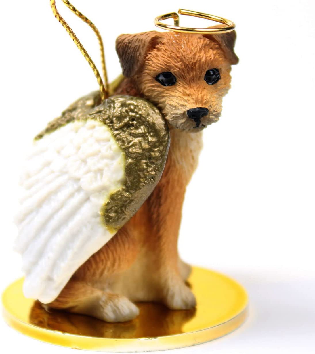 Border Terrier Christmas Ornament Angel