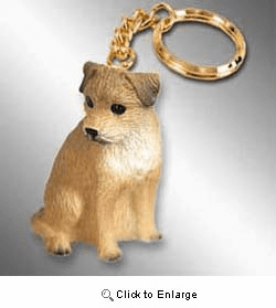 Border Terrier Keychain
